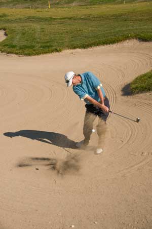 bunkered